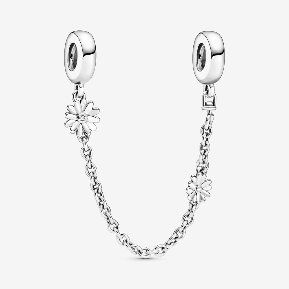 Charm Pendente Pandora Catena di Sicurezza Margherita 798764C01