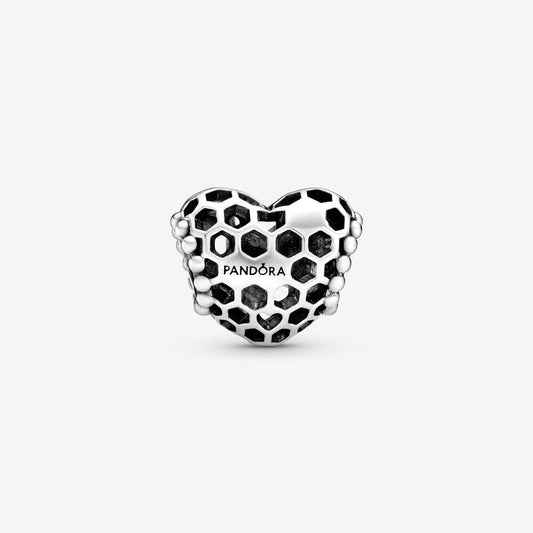 Charm Pandora A Cuore Nido D'Ape Bee Happy (Sii felice) 798769C00