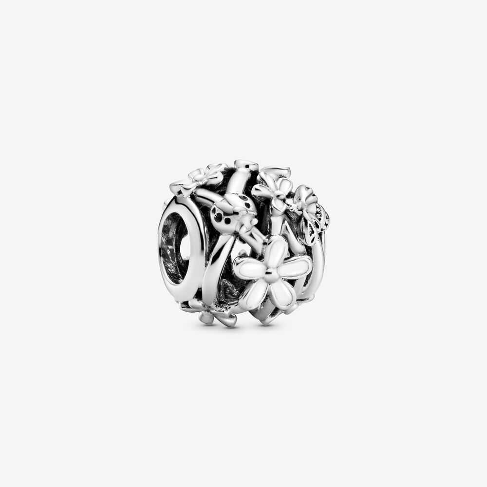 Pandora Daisy Charm White Openwork 798772C01