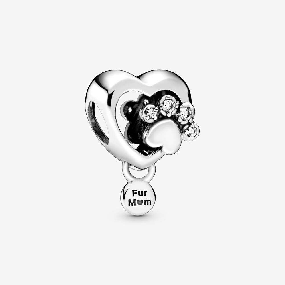 Charm Pandora Zampina e Cuore Scintillante 798873C01