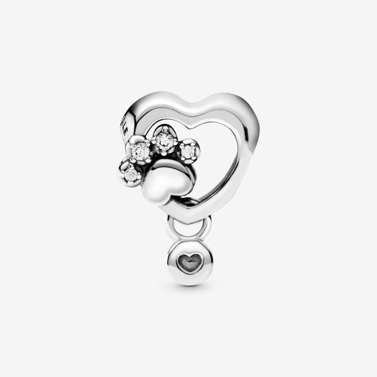 Charm Pandora Zampina e Cuore Scintillante 798873C01