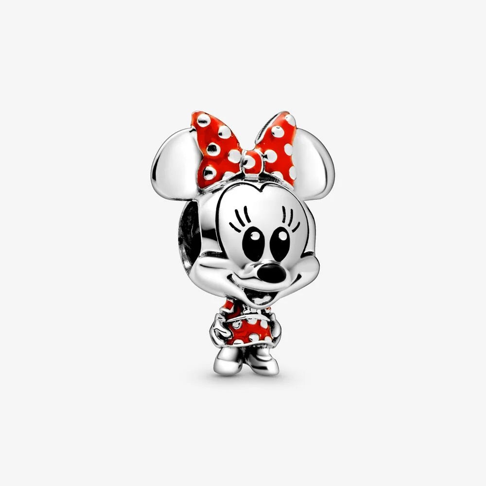 Pandora Disney Minnie Mouse Charm with Polka Dot Dress and Bow 798880C02
