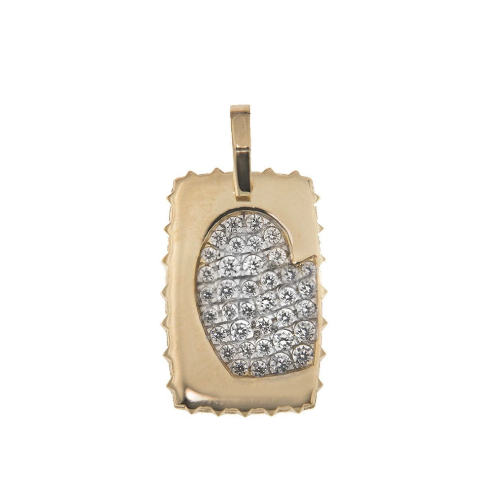 Girocollo Rue Des Mille Medaglia Cuore - Catena e Punto GRZ-009RTCUO