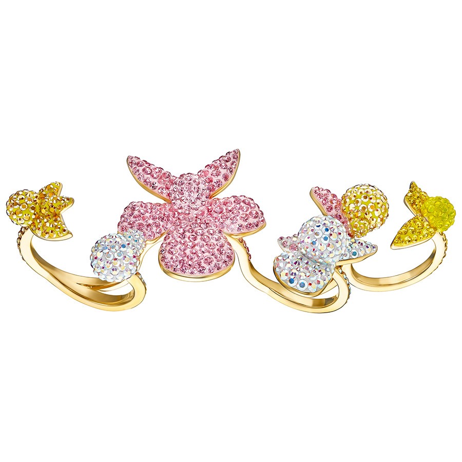 Swarovski Open Ring Light Orchid