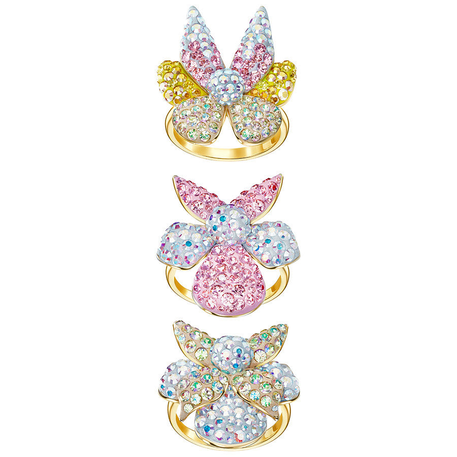 Swarovski Light Orchid Ring