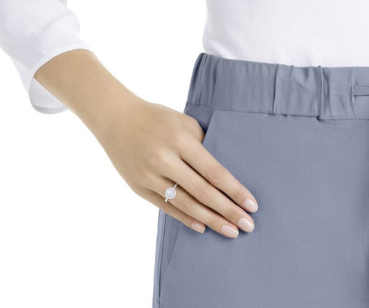 Swarovski Attract Light Round ring