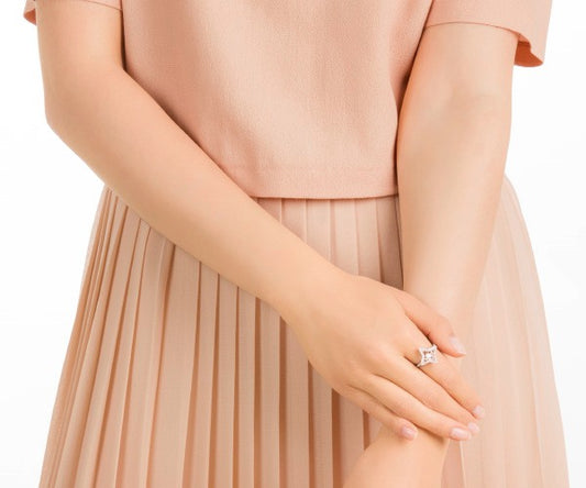Swarovski Sparkling Dance Star ring