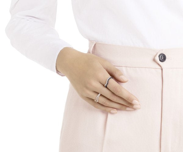 Set Anelli Swarovski Lemon