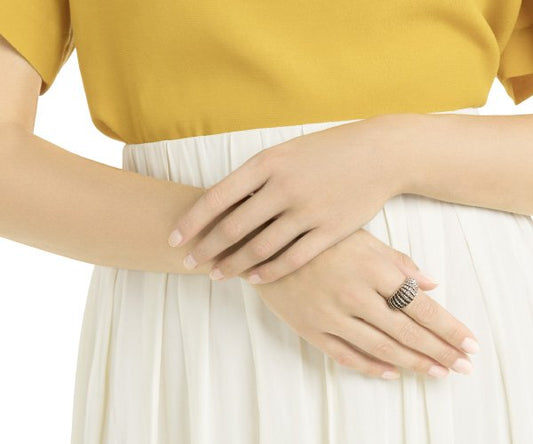 Swarovski Luxury Domed Ring