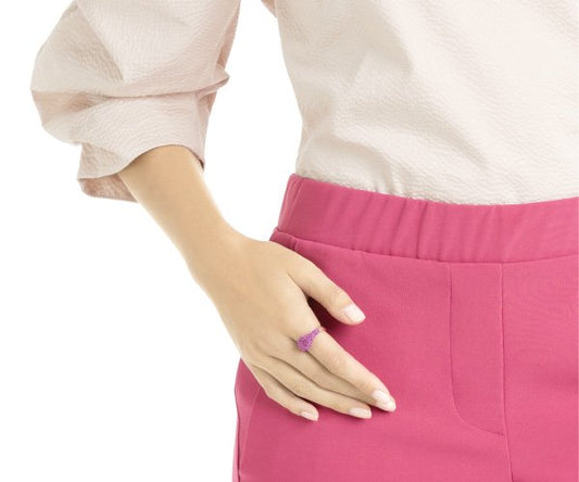 Swarovski Stone Signet Ring