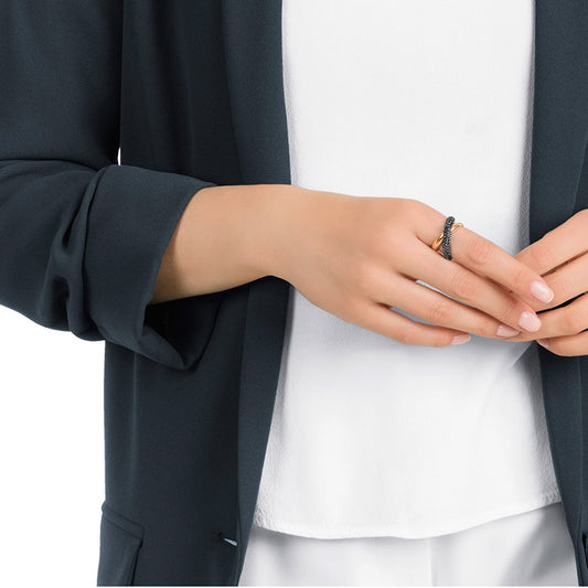 Swarovski Crystaldust Cross ring