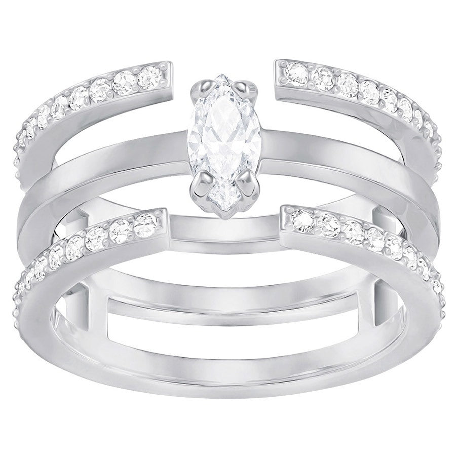 Swarovski Gray Ring