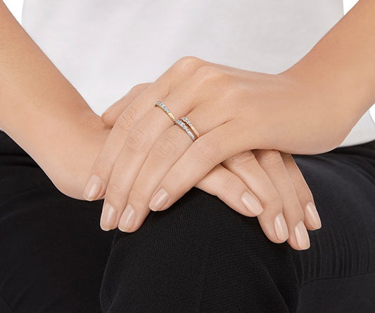 Set Anelli Swarovski Frisson