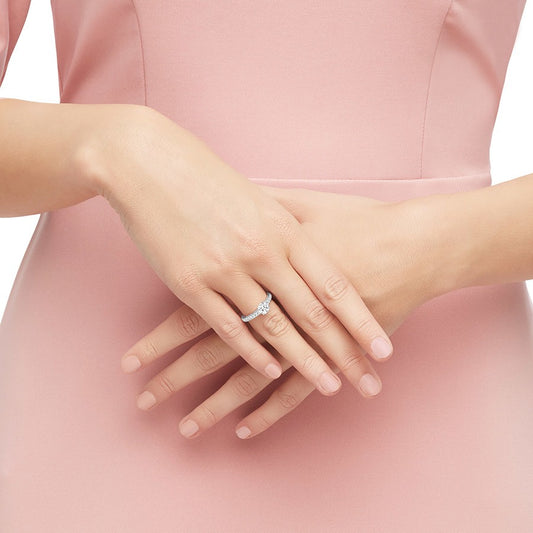 Anello Swarovski Attract Round