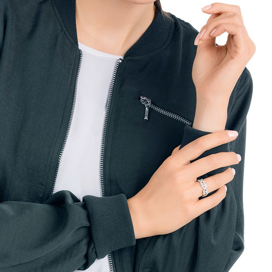 Swarovski Infinity Ring