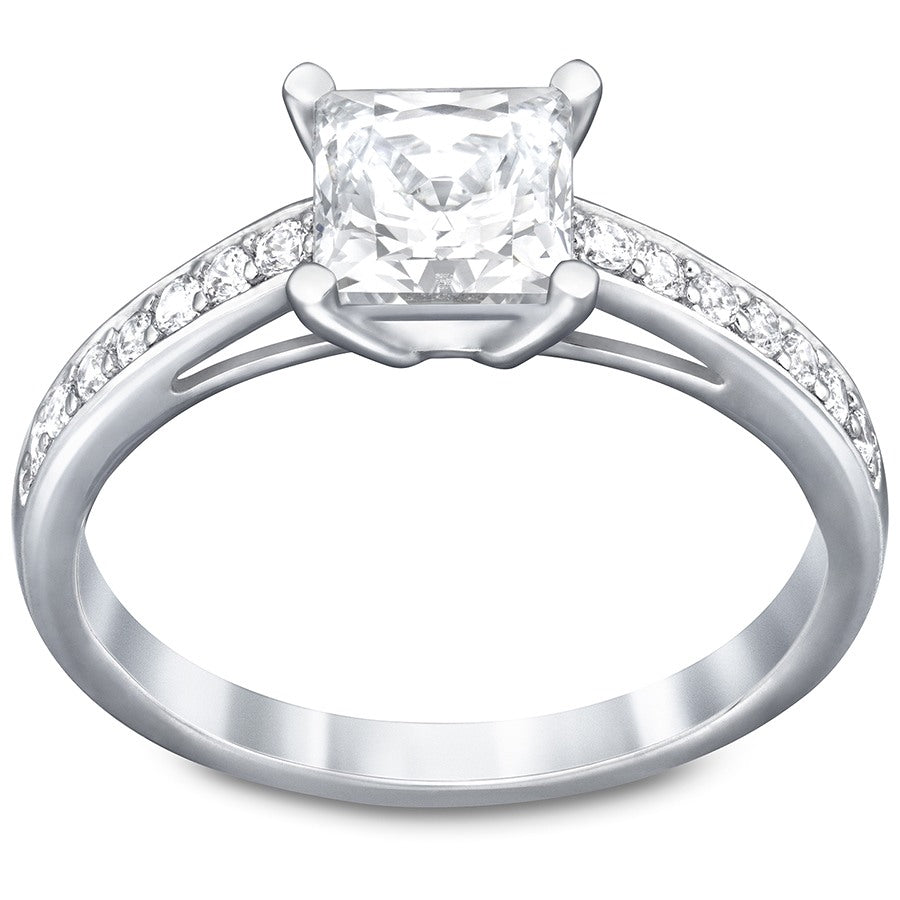 Swarovski Attract Square Ring