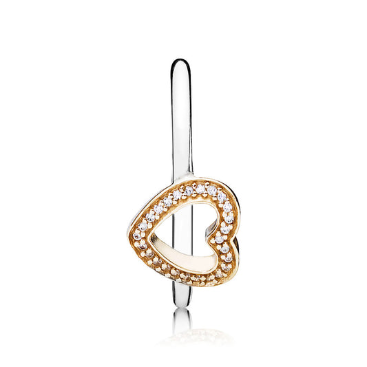 Anello Pandora Cuore Dorato 190925CZ