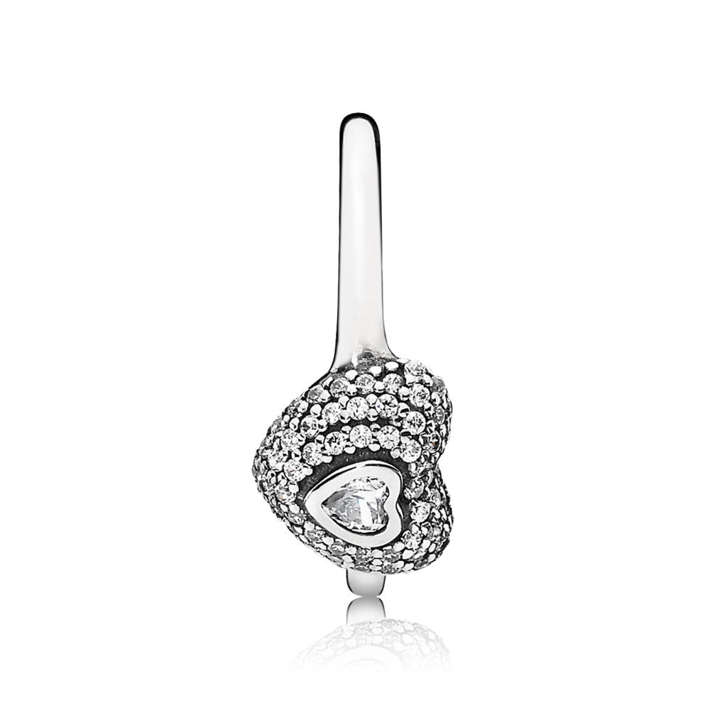 Pandora Heart Pavé Ring 190877CZ