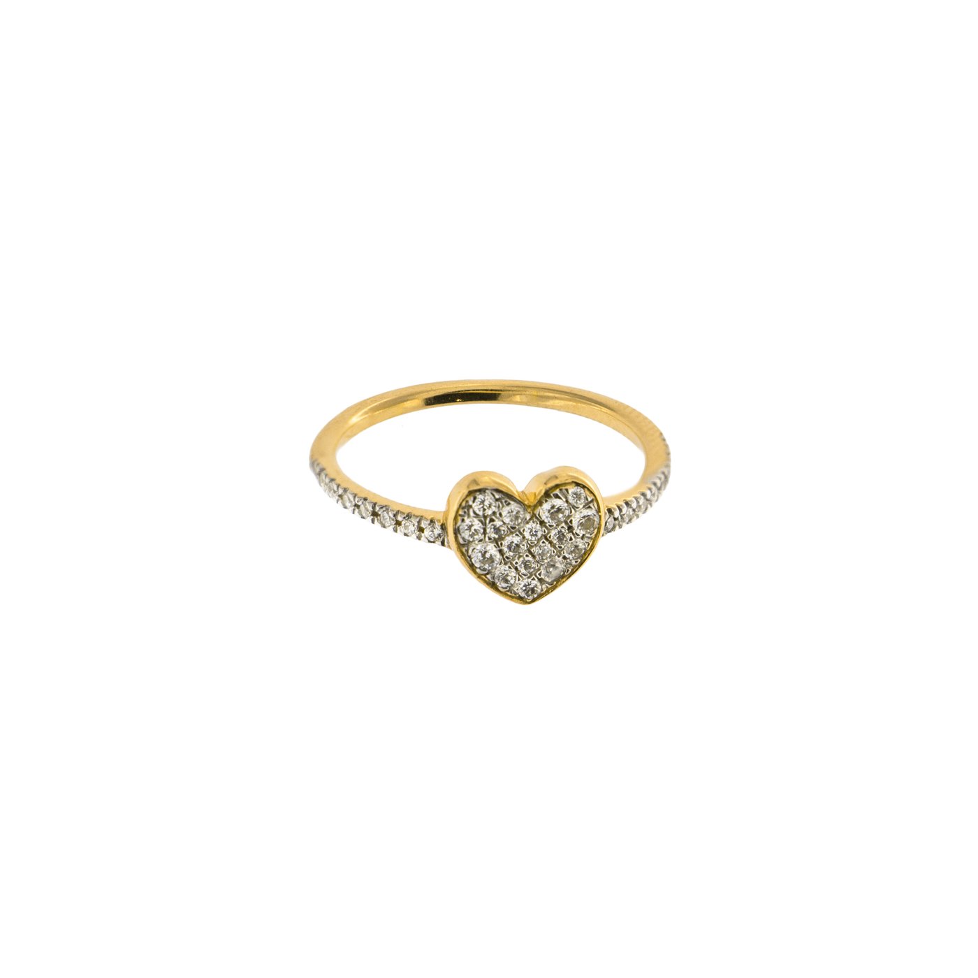 Anello Rue des Mille Zirconi Cuore ANZ-004-CUO