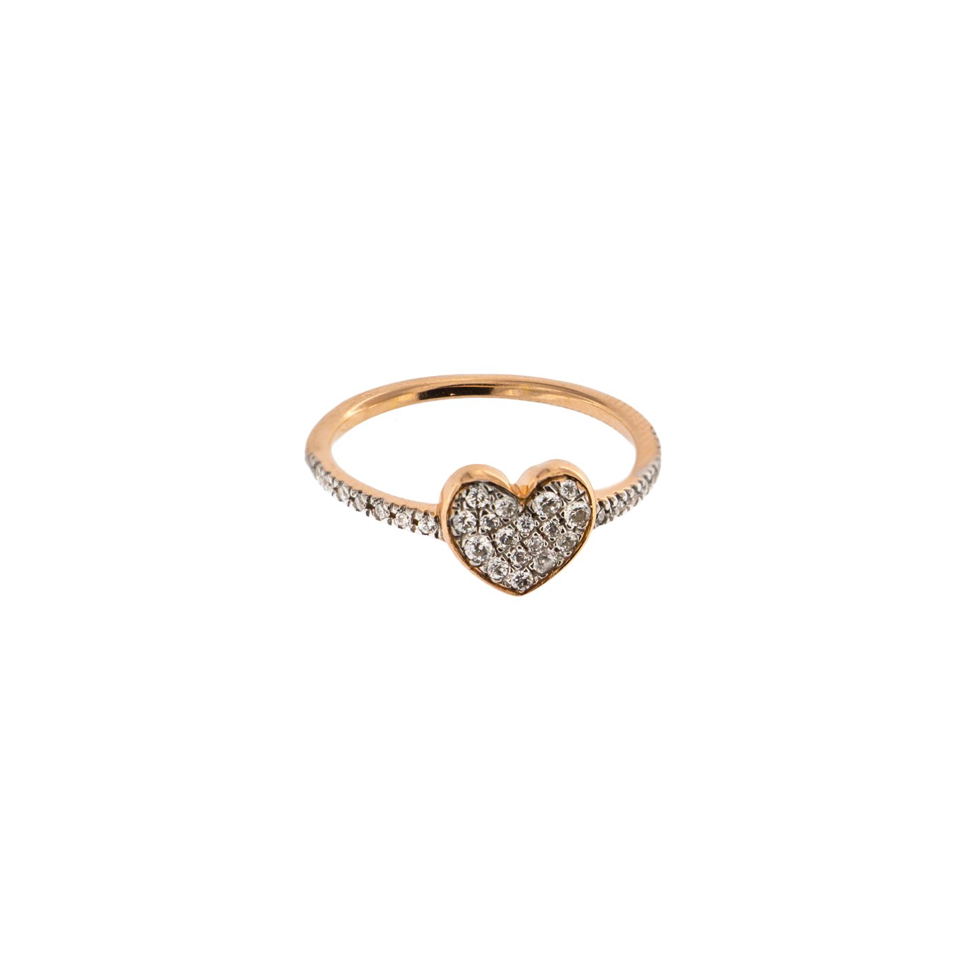 Anello Rue des Mille Zirconi Cuore ANZ-004-CUO