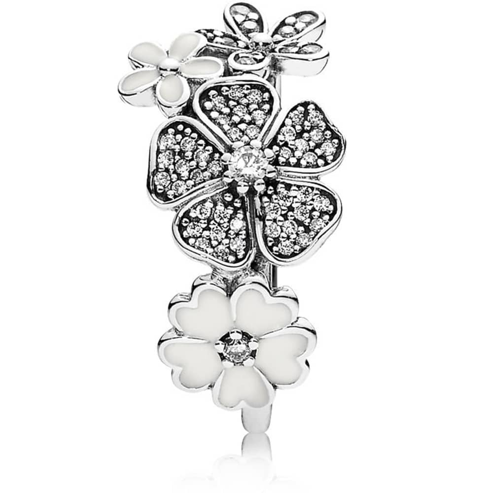 Pandora Sparkling Bouquet Ring 190984CZ