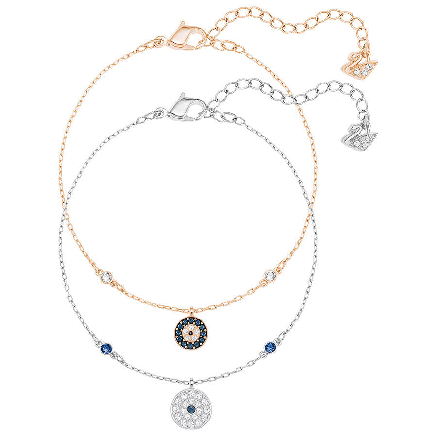 Swarovski Bracelet Set Crystal Wishes Evil Eye 5272256