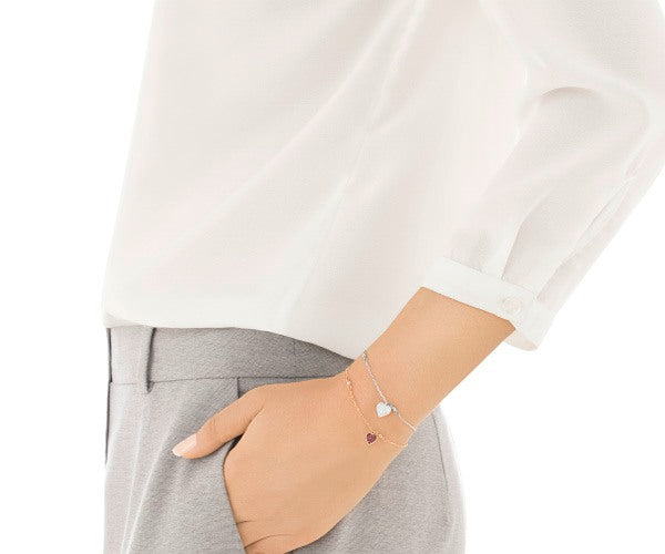 Swarovski Bracelet Set Crystal Wishes Heart 5272249