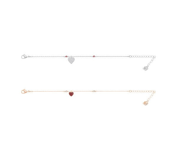 Swarovski Bracelet Set Crystal Wishes Heart 5272249