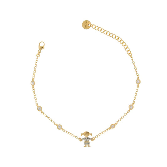 Bracciale Rue Des Mille Castoni Bimba Zirconi BRZ-007 BIMBA