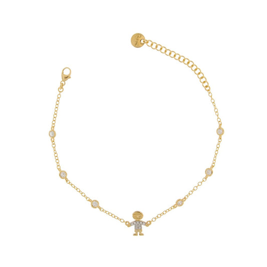 Bracciale Rue Des Mille Castoni Bimbo Zirconi BRZ-007BIMBO-MNG