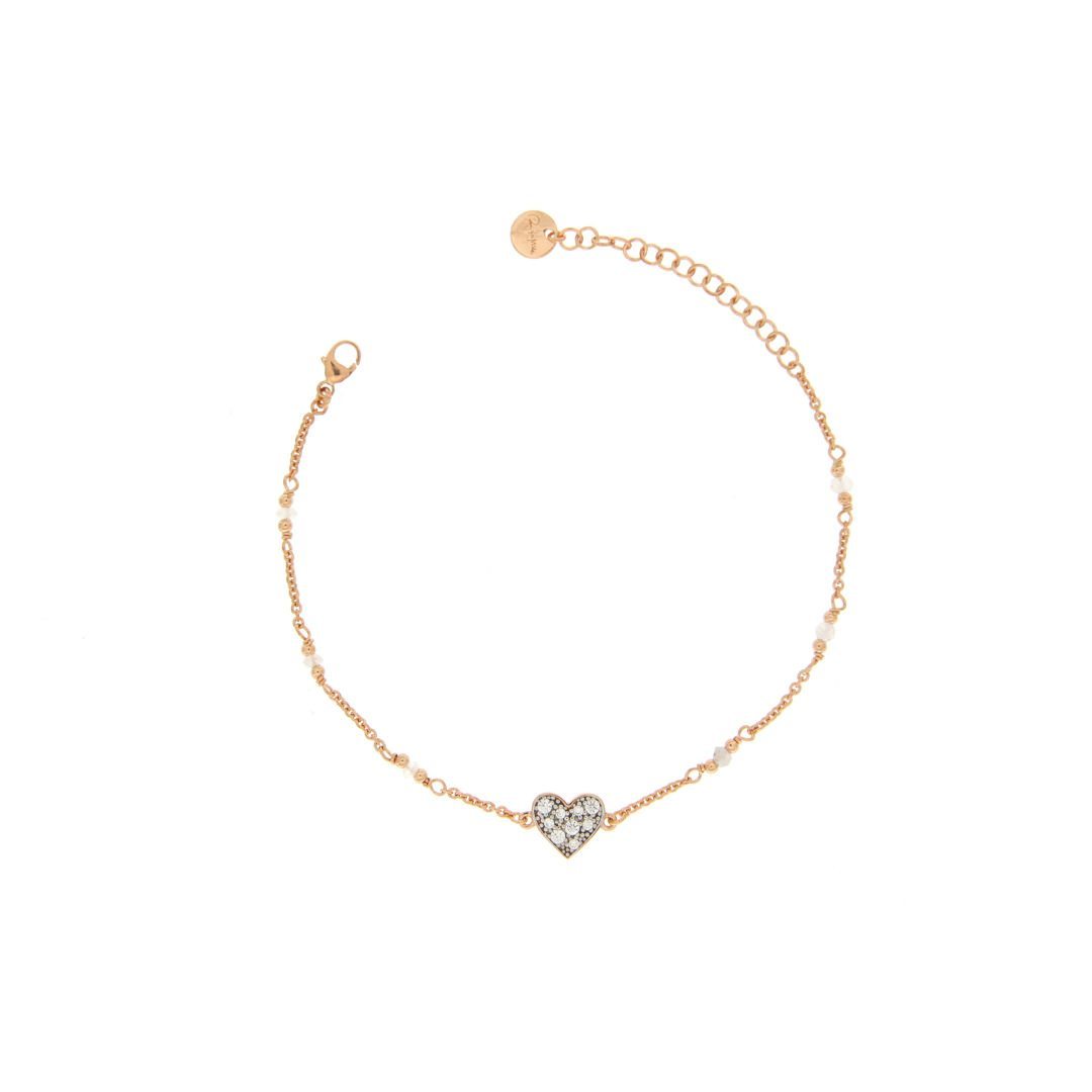 Rue Des Mille Cuori Chain Bracelet BRZ-001-cuo