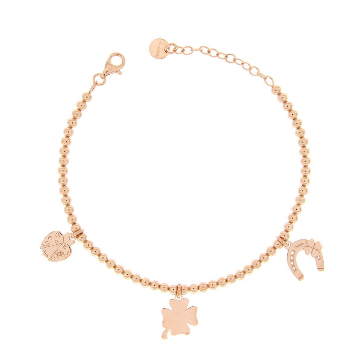 Bracciale Rue des Mille Pallini 3 Soggetti a Tema BR_3SOGG_PL