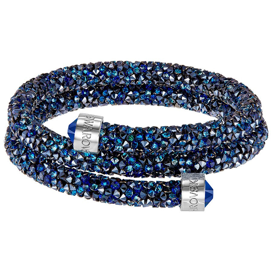 Bracciale Doppio Swarovski Crystaldust Blu
