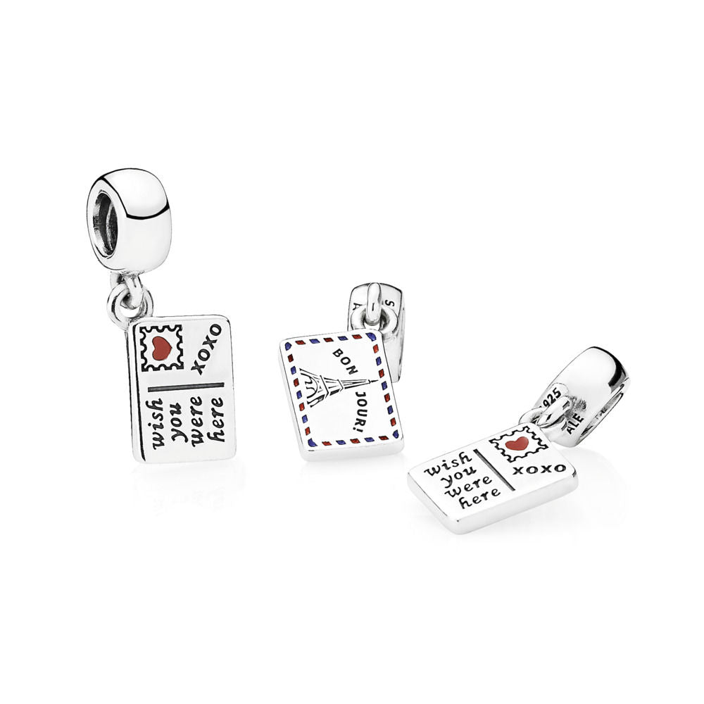 Charm Pandora Cartolina 791711ENMX