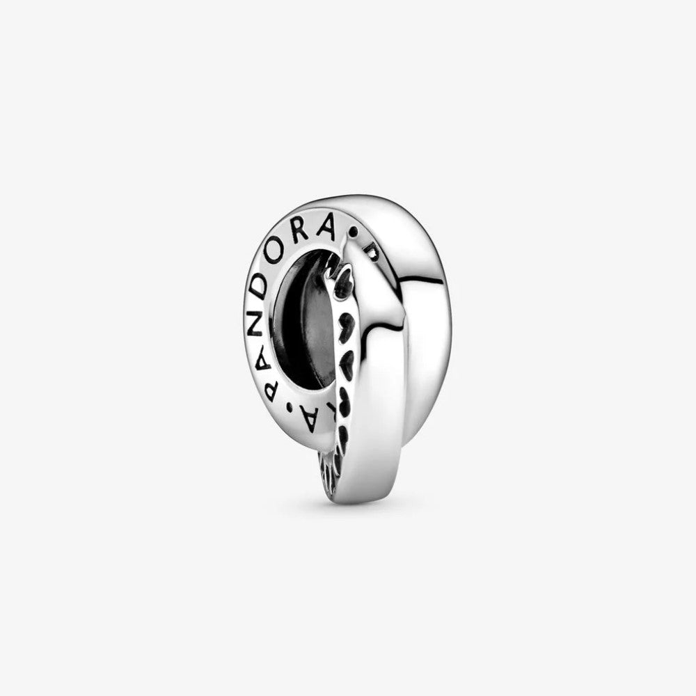 Pandora Logo and Hearts Spacer Charm 799035C00