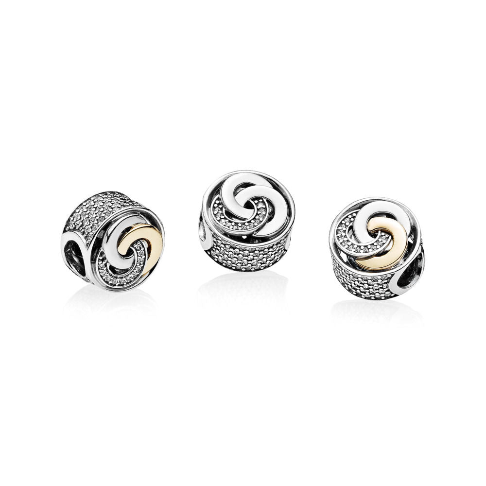 Pandora Charm Intertwined Circles 792090CZ
