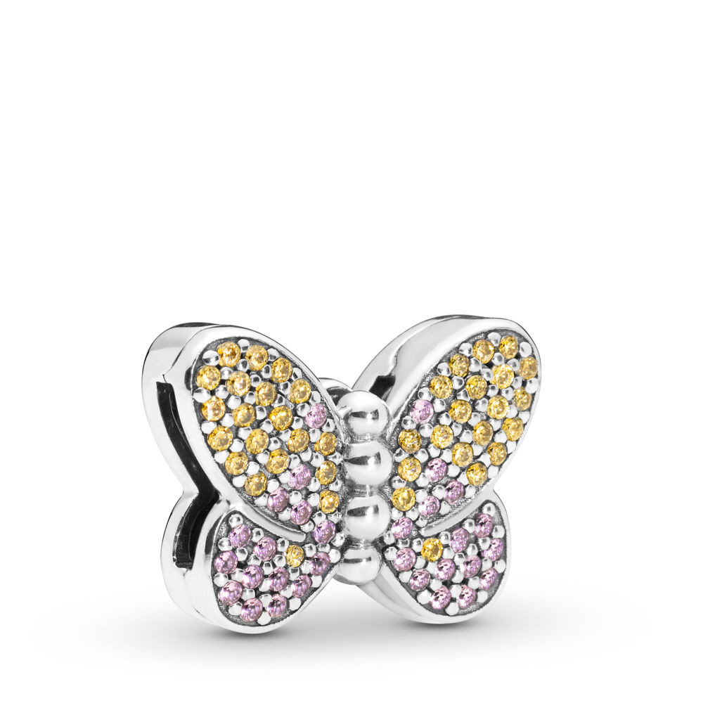 Charm Pandora Farfalla Scintillante 797864CZM
