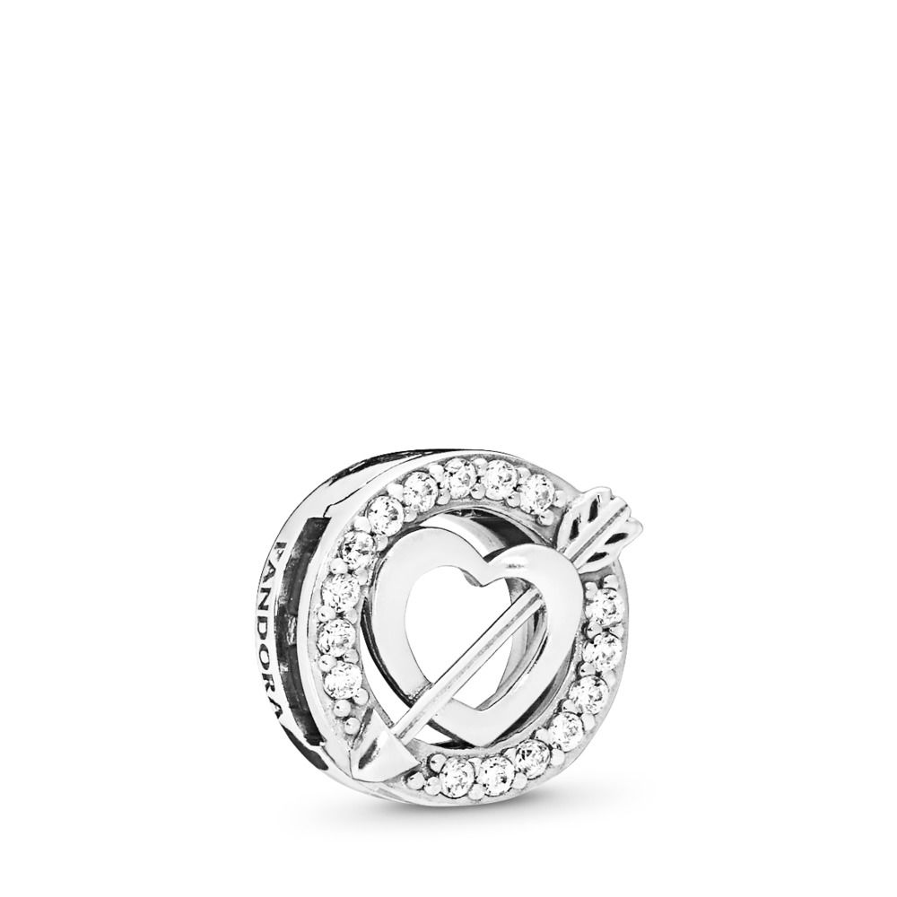 Pandora Reflexions Asymmetric Heart and Arrow Charm 797793cz