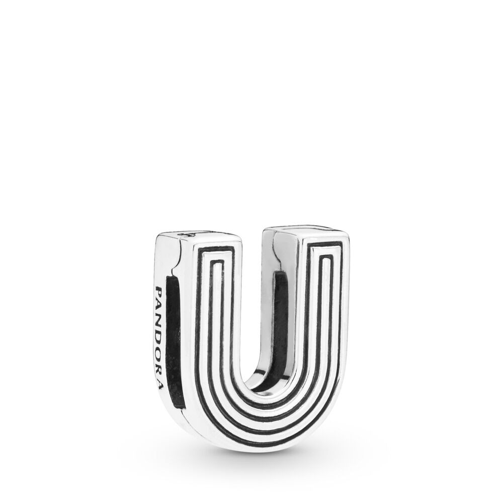 Pandora Reflexions Charm Letter U 798217