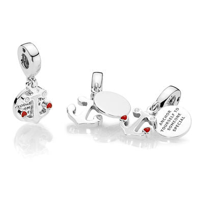 Pandora Charm Pendente Ancora d’Amore 797208ENMX