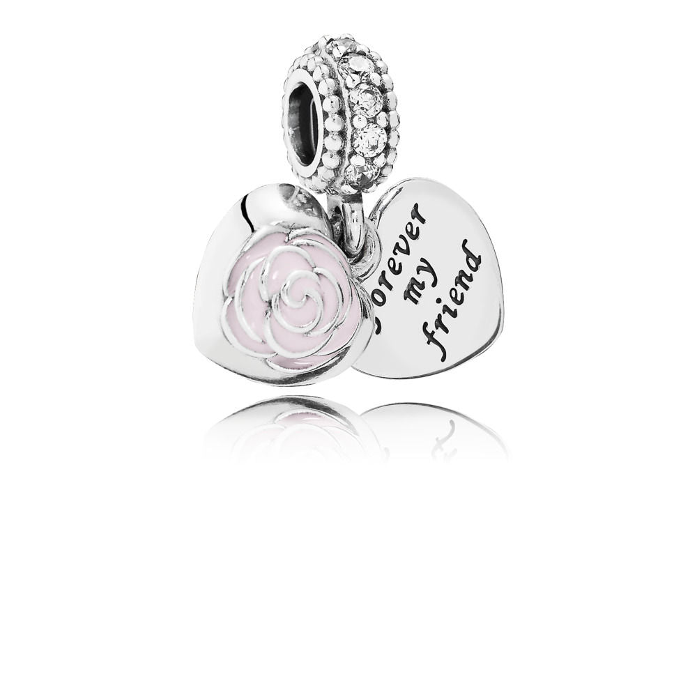 Pandora Mother's Rose Pendant Charm 791528EN40