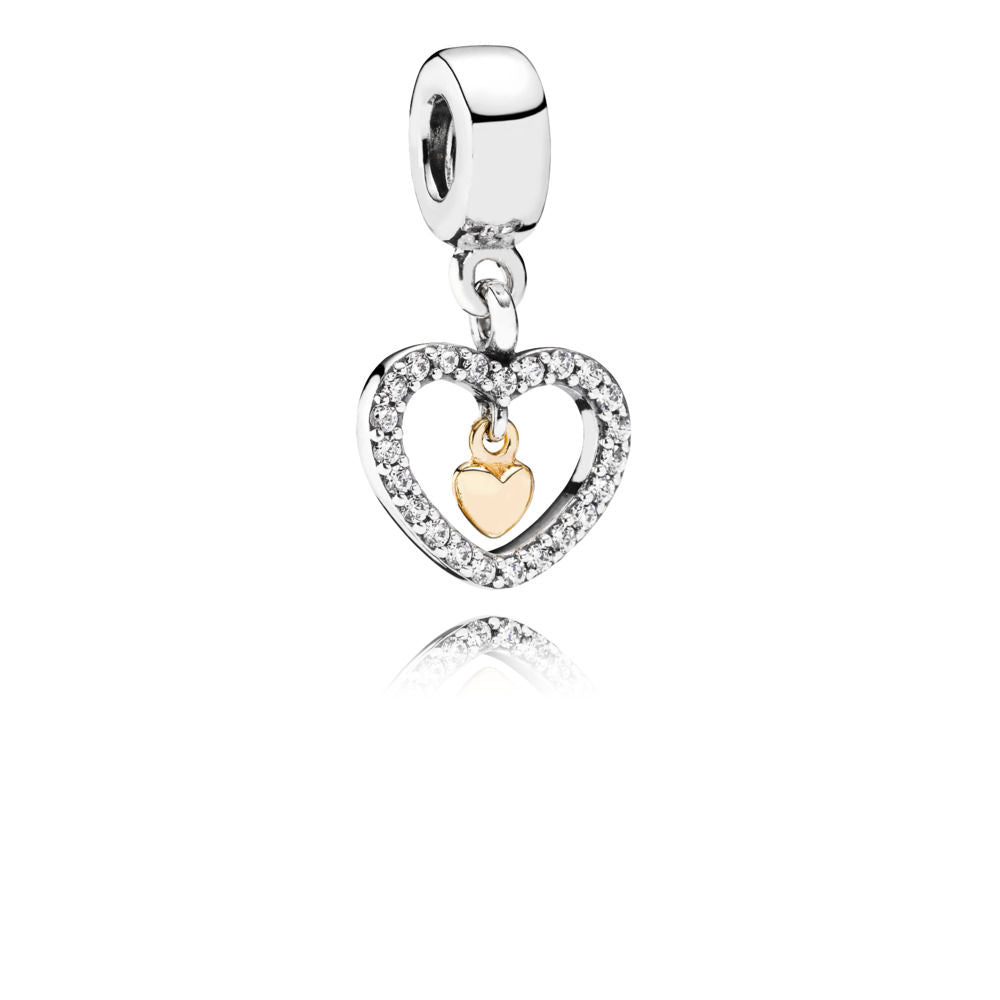 Pandora Forever Yours Pendant Charm 791421CZ