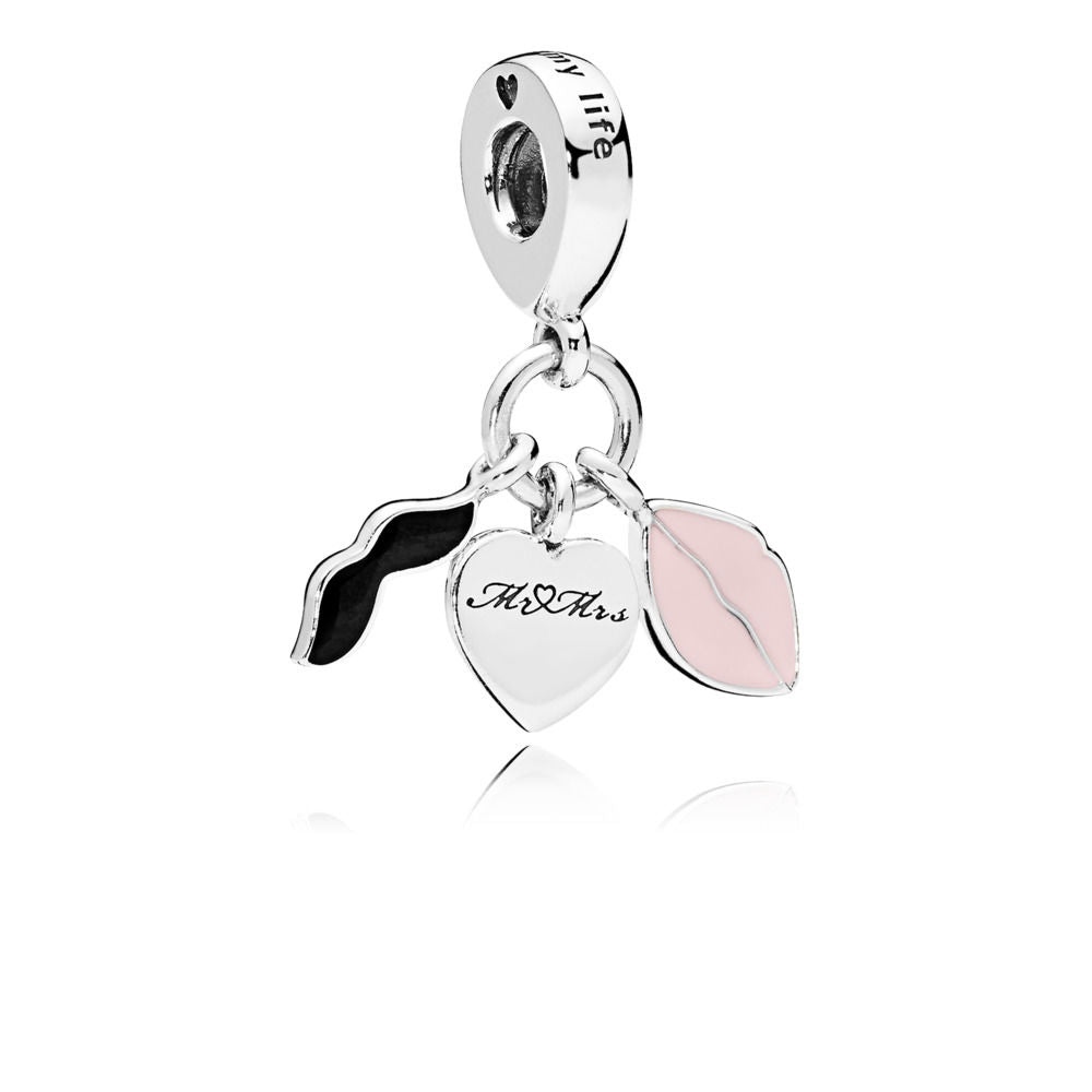 Pandora Charm Pendente Coppia Innamorata 797273ENMX