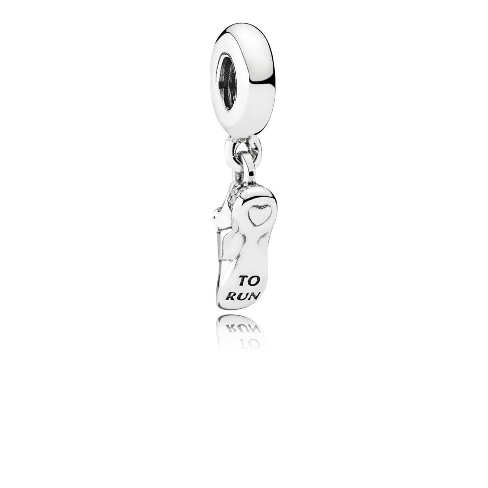 Pandora Charm Pendente Scarpa da Running 792063CZ