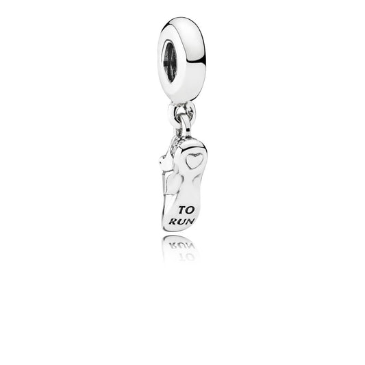 Pandora Charm Pendente Scarpa da Running 792063CZ