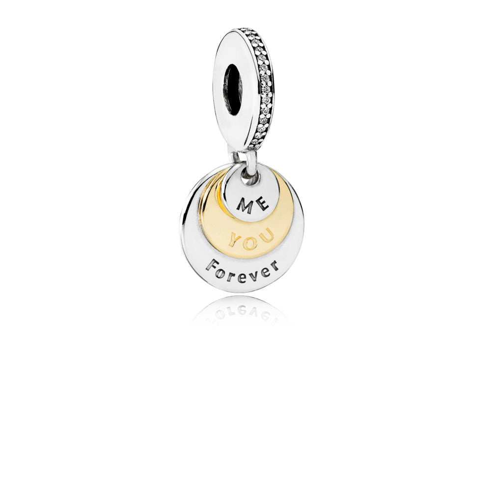 Pandora Charm You & Me Forever 791979CZ