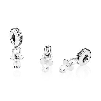 Pandora Pacifier Pendant Charm 791890CZ