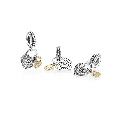 Pandora Charm Pendente Lucchetti d’Amore 791807CZ