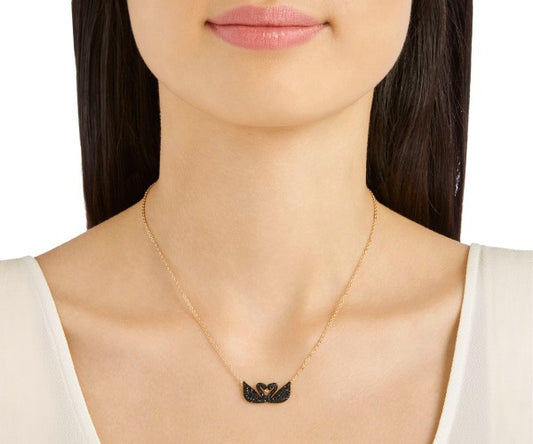 Collana Swarovski Iconic Swan Double 5296468