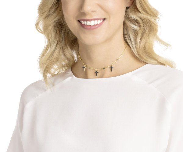 Girocollo Swarovski Mini Cross 5395809